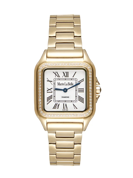 שעון יד מריה לה בל MARIE LA BELLE משובץ יהלומים MLB.610.211.D