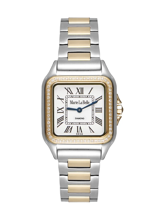 שעון יד מריה לה בל MARIE LA BELLE משובץ יהלומים MLB.610.311.D