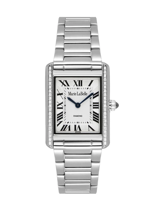 שעון יד מריה לה בל MARIE LA BELLE משובץ יהלומים MLB.613.111.D