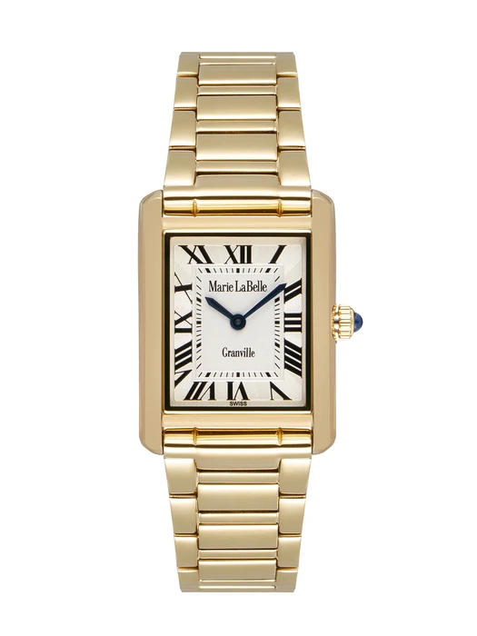 שעון יד מריה לה בל MARIE LA BELLE מלבן אופנתי MLB.613.211