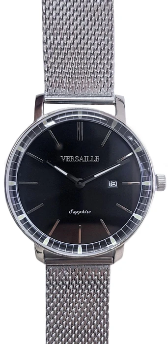 שעון VERSILLE ורסאי אופנתי לגבר