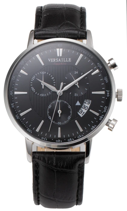 שעון VERSILLE ורסאי אופנתי לגבר