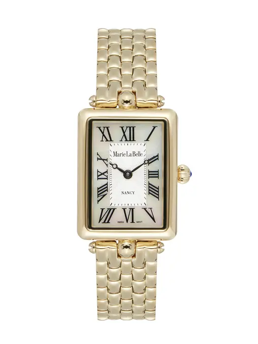 שעון יד מרי לה בל מלבני וחדיש!! MLB.616.211