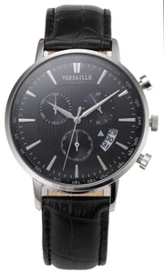 שעון VERSILLE ורסאי אופנתי לגבר