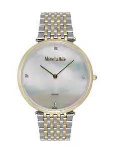 שעון יד לאישה מרי לה בל עם 4 יהלומים MLB.618.311.D